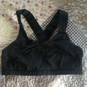 Lululemon Sports Bra Size 10 Black